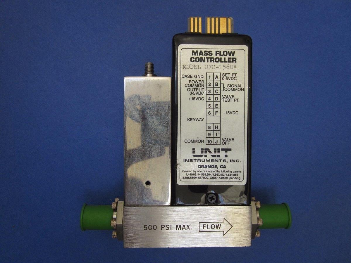 Used Unit UFC-1560A, MFC, Mass Flow Controller, PH3/AR, 50 SCCM, 1/4" VCR, Used