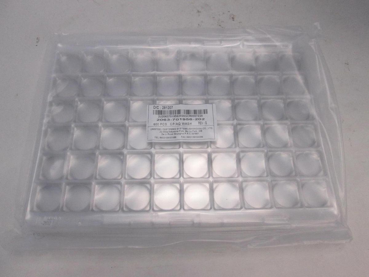 Unisteel Fastening Systems, CP/ AQ Wash Screws, 2063-701956-202, New, Lot of 600