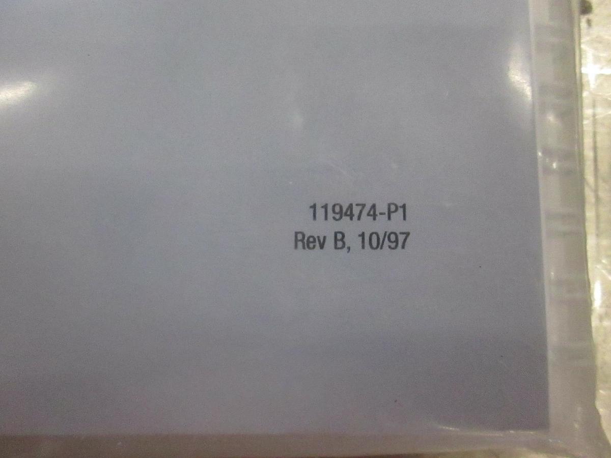 MKS Type 1479A Mass-Flo Controller Manual, 119474-P1, New
