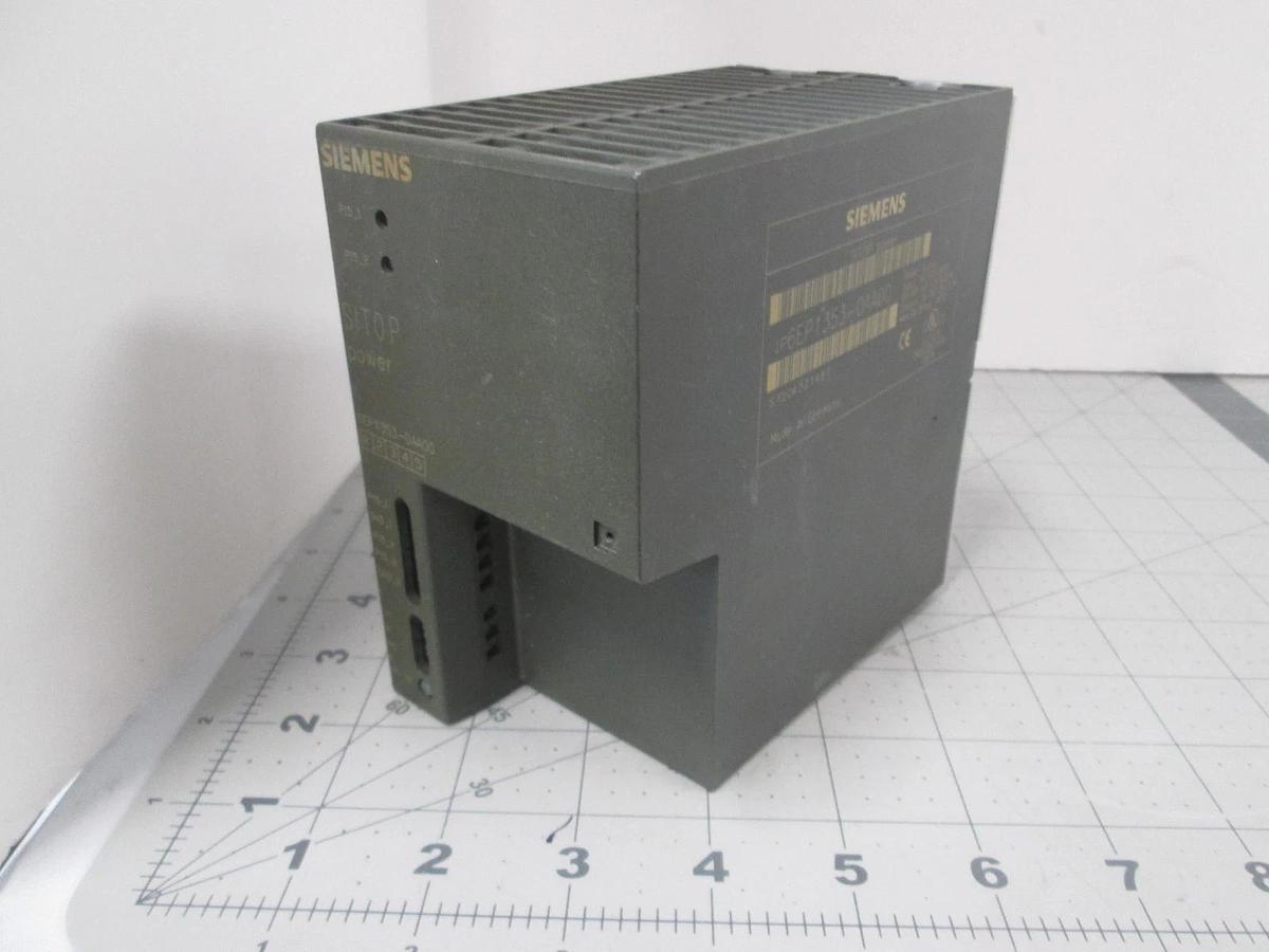 Used Siemens, SITOP Power, 6EP1353-0AA0, Power Supply, Used