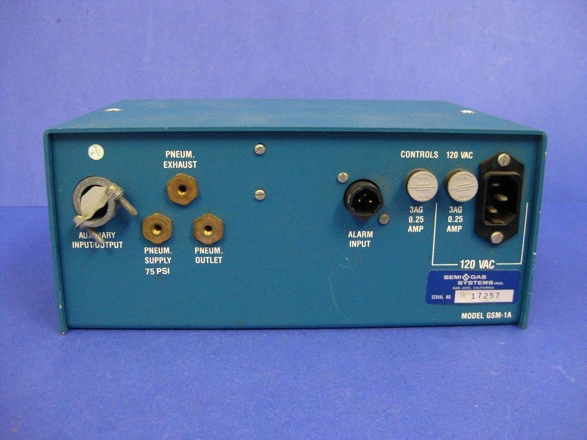 Used SEMI GAS SYSTEMS GSM-1A Gas Safety Monitor