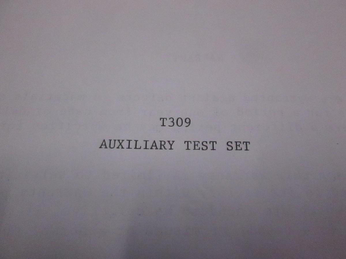 Used Wilcom T309 Auxiliary Test Set, Used