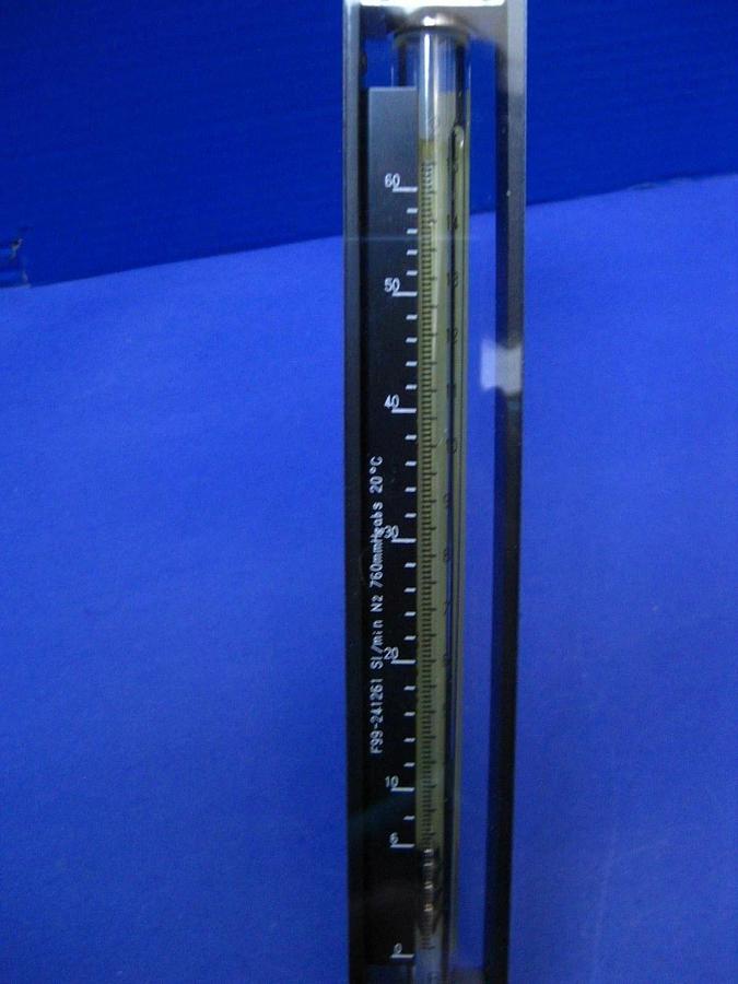 Used Tokyo Keiso F99-241261 Purge Meter, 0-60 Sl/Min N2 with Valve