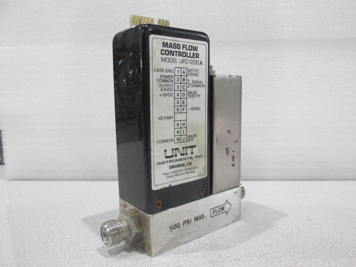 Used Unit UFC-1200 Mass Flow Controller, Gas SIH4, 500 SCCM