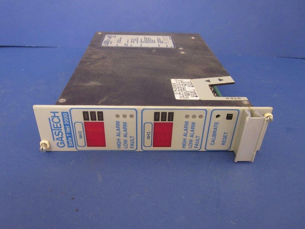 Used GasTech Safe-T-Net 2000 Dual Channel Controller Module, Used