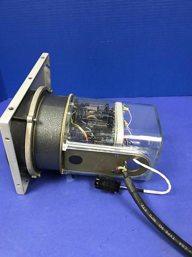 Used Dwyer 3003C Photohelic Gauge 0 to 3" Water, w/ Mounting Panel & Wiring, Used