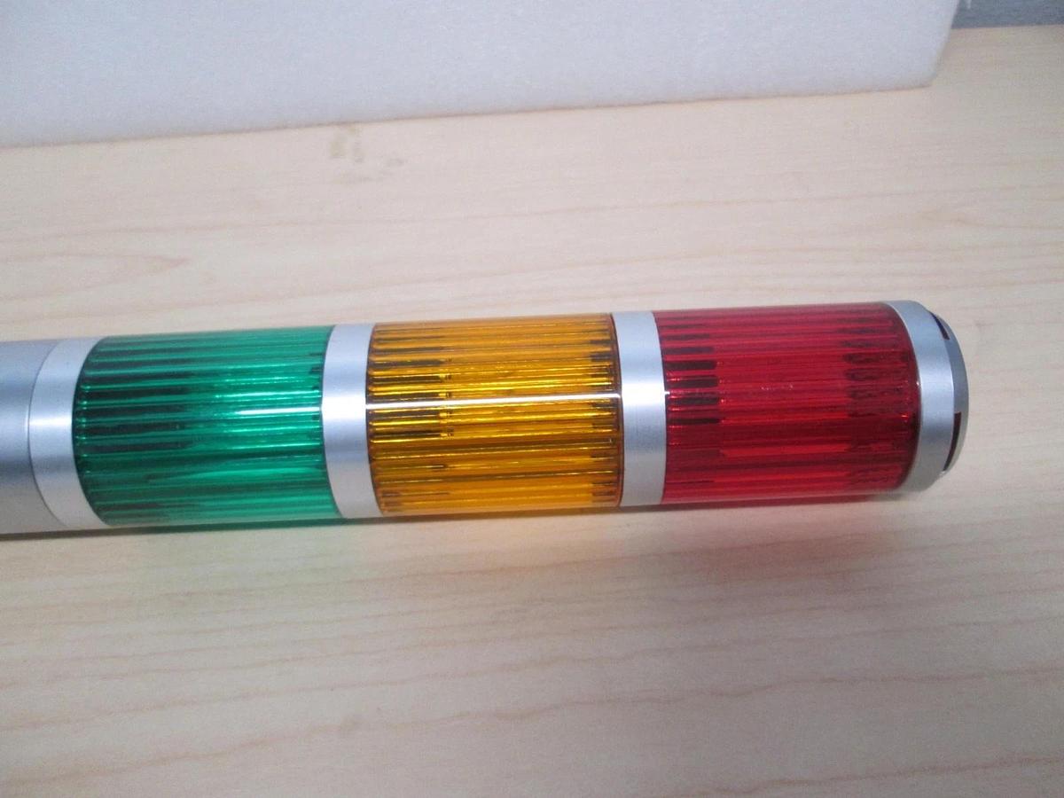 Patlite, SLW-V Signal Tower, 24V AC/DC, Multi Color, Used