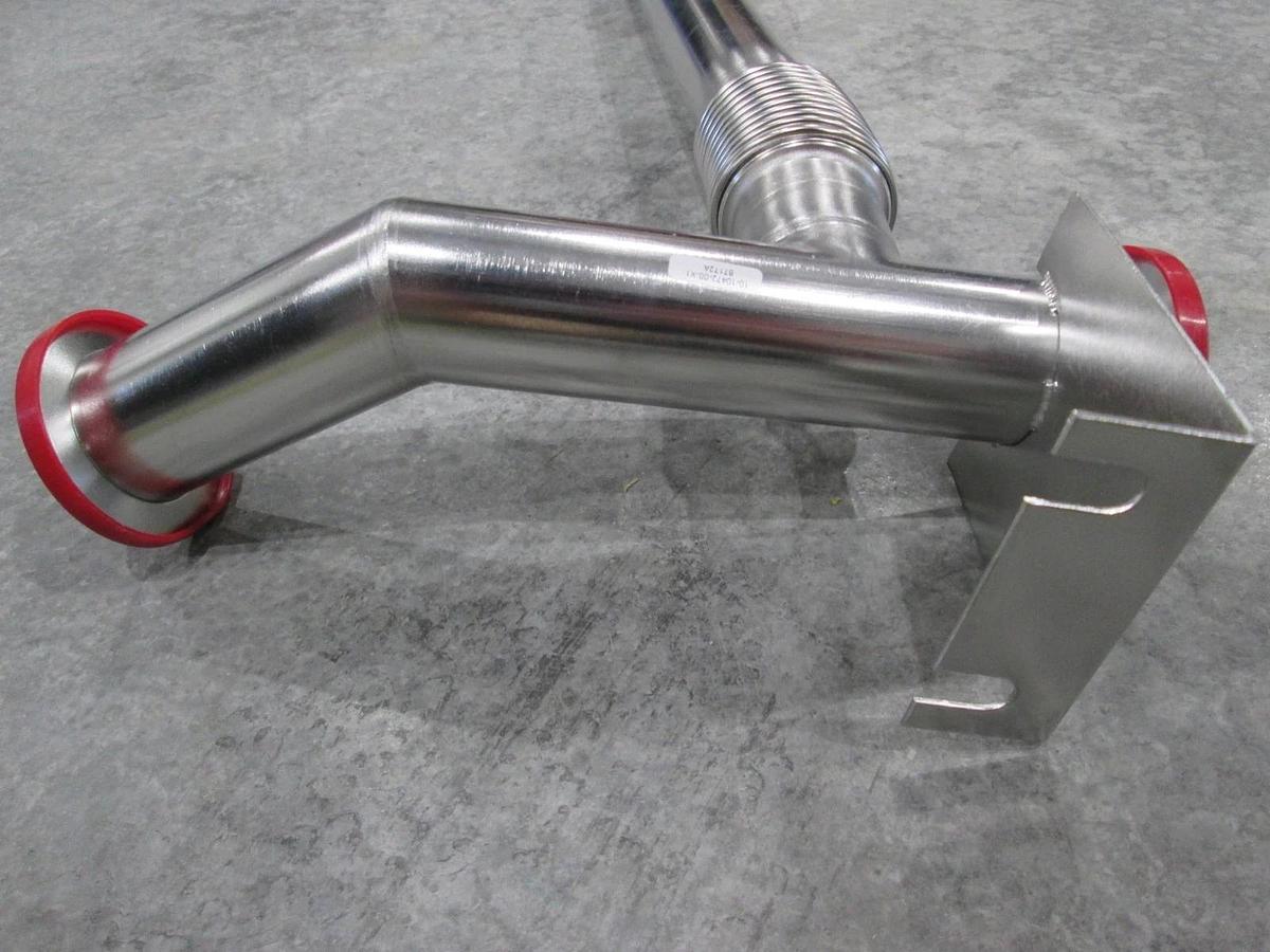Used AMAT, 10-10472-00-X1, 24" Stainless Steel Pipe, Used