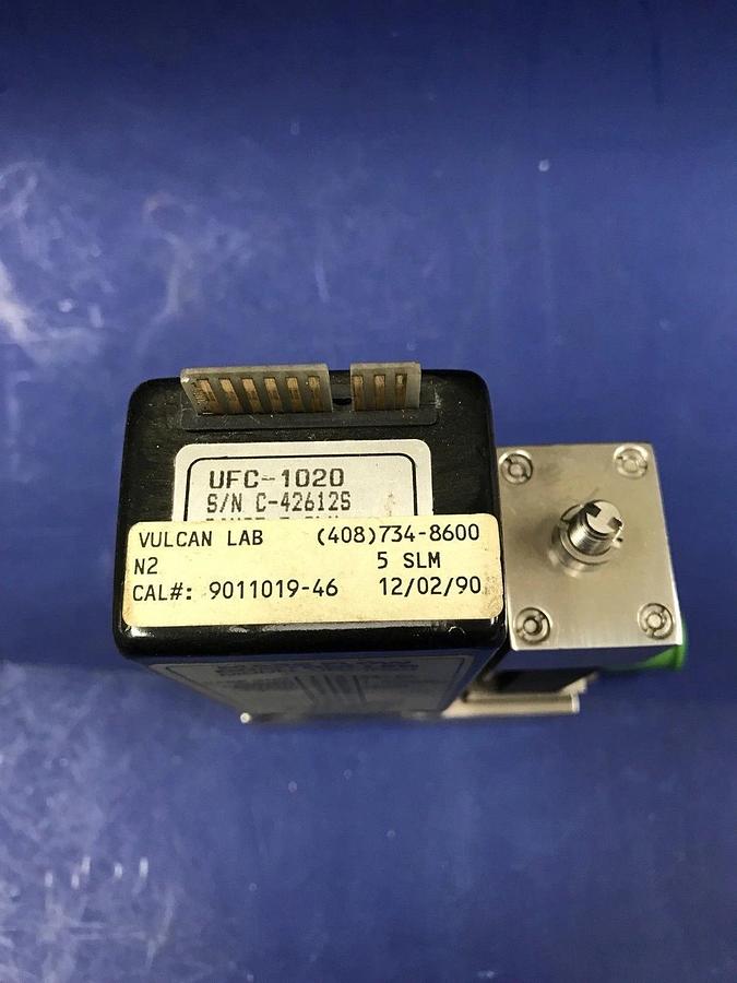 Used Unit UFC-1020, MFC, Mass Flow Controller, N2, 5 SLM, 1/4" VCR, Used