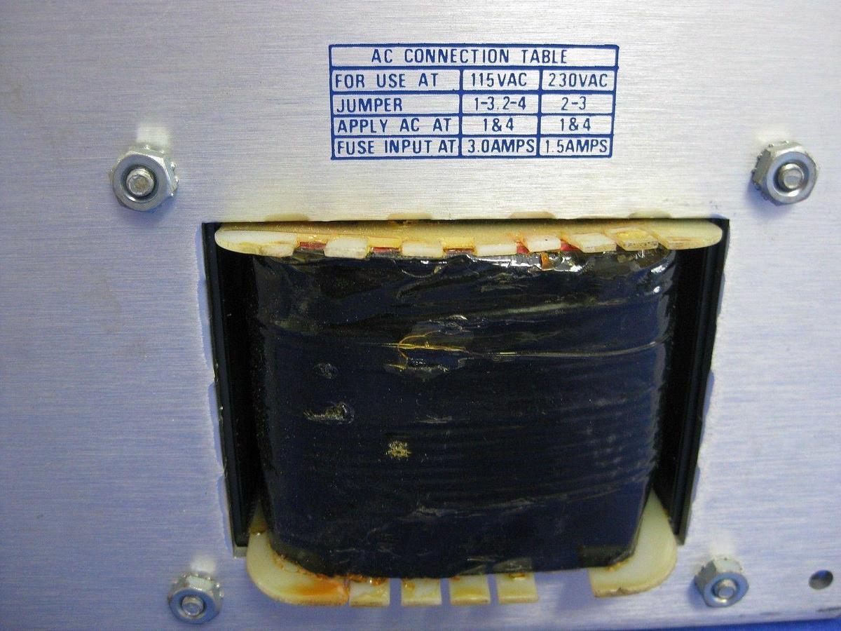Used Power One HE 15-9 Power Supply, 47-440 HZ, 115/230 VAC, Used