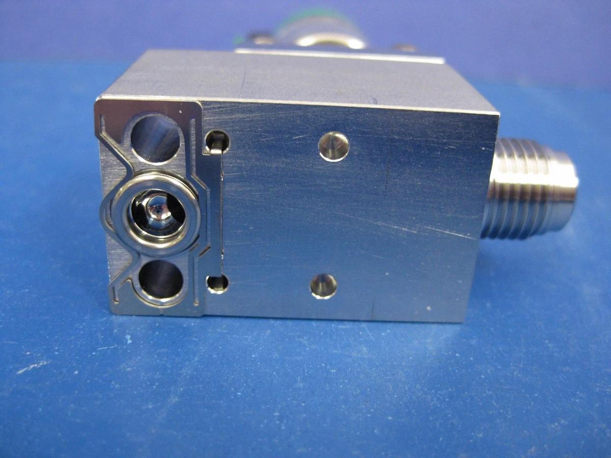 Used CKD MAGD-O1C-1 Air Operated Block Valve, N.C., 1/4" MVCR, Used