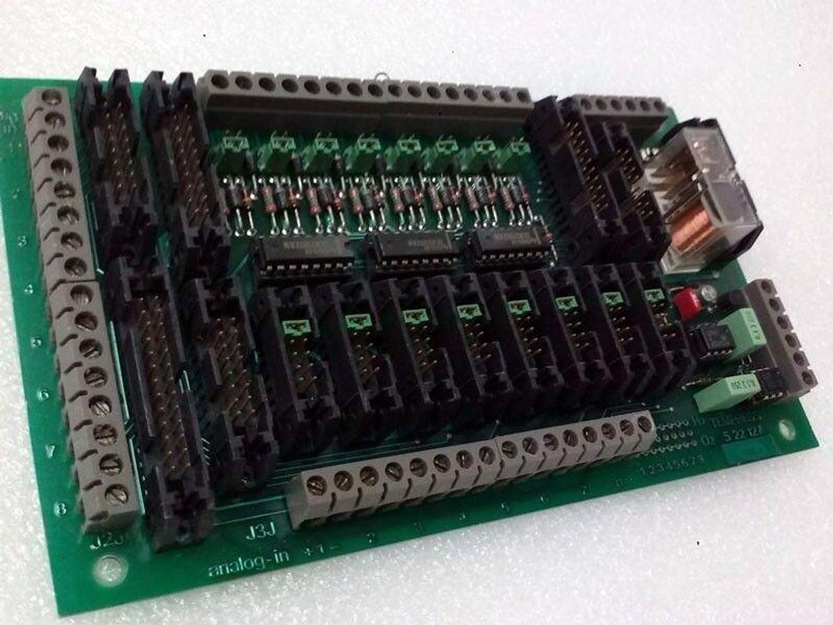 Used Tempress 522127 Gas Interconnect Board Part No 7.01.104, DPC diffusion furnace