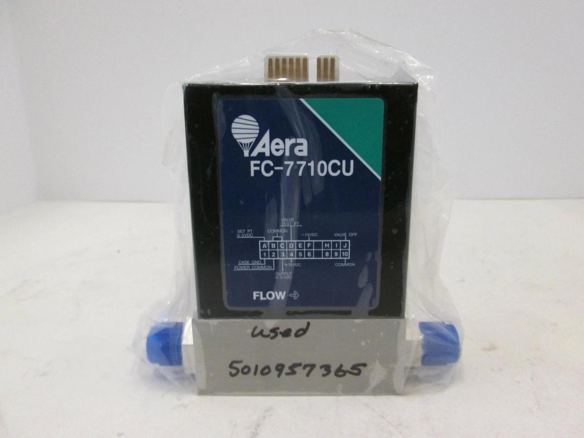 Used Aera FC-7710CU, Mass Flow Controller, N2, 20 SLM, Used