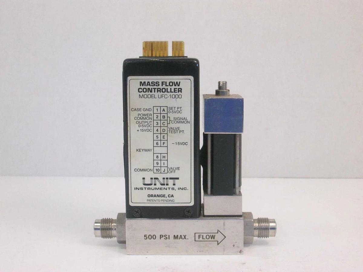 Used Unit UFC-1020 Mass Flow Controller MFC, HCL, 1 SLM