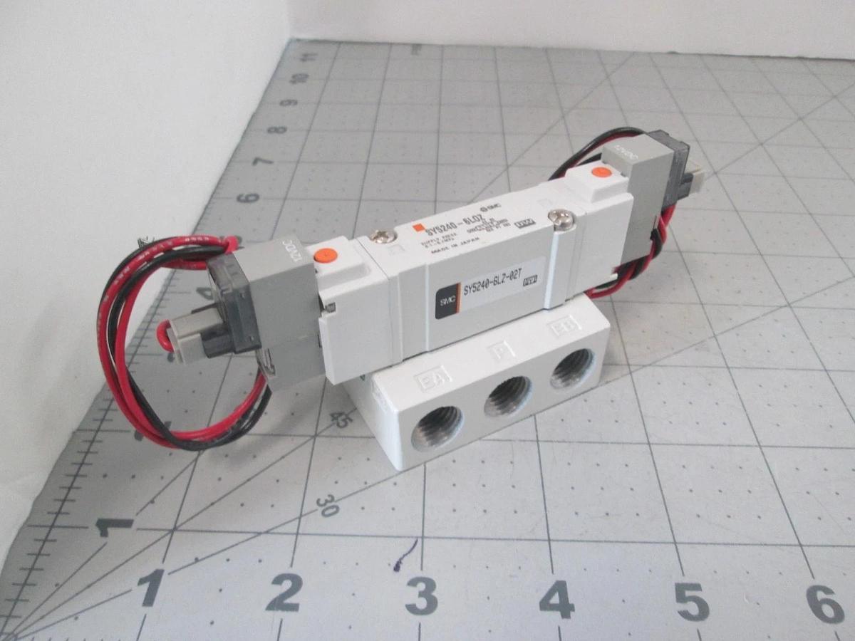 Used SMC, SY5240-6LOZ, Solenoid Valve, Used