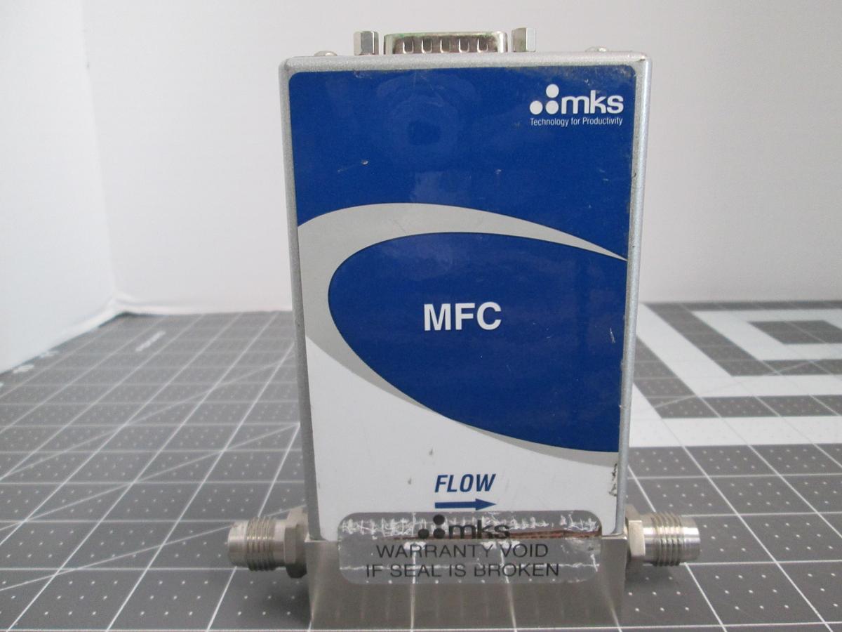 Used MKS, GE50A001203RBV010, Mass Flow Controller 2000 SCCM He Helium MFC
