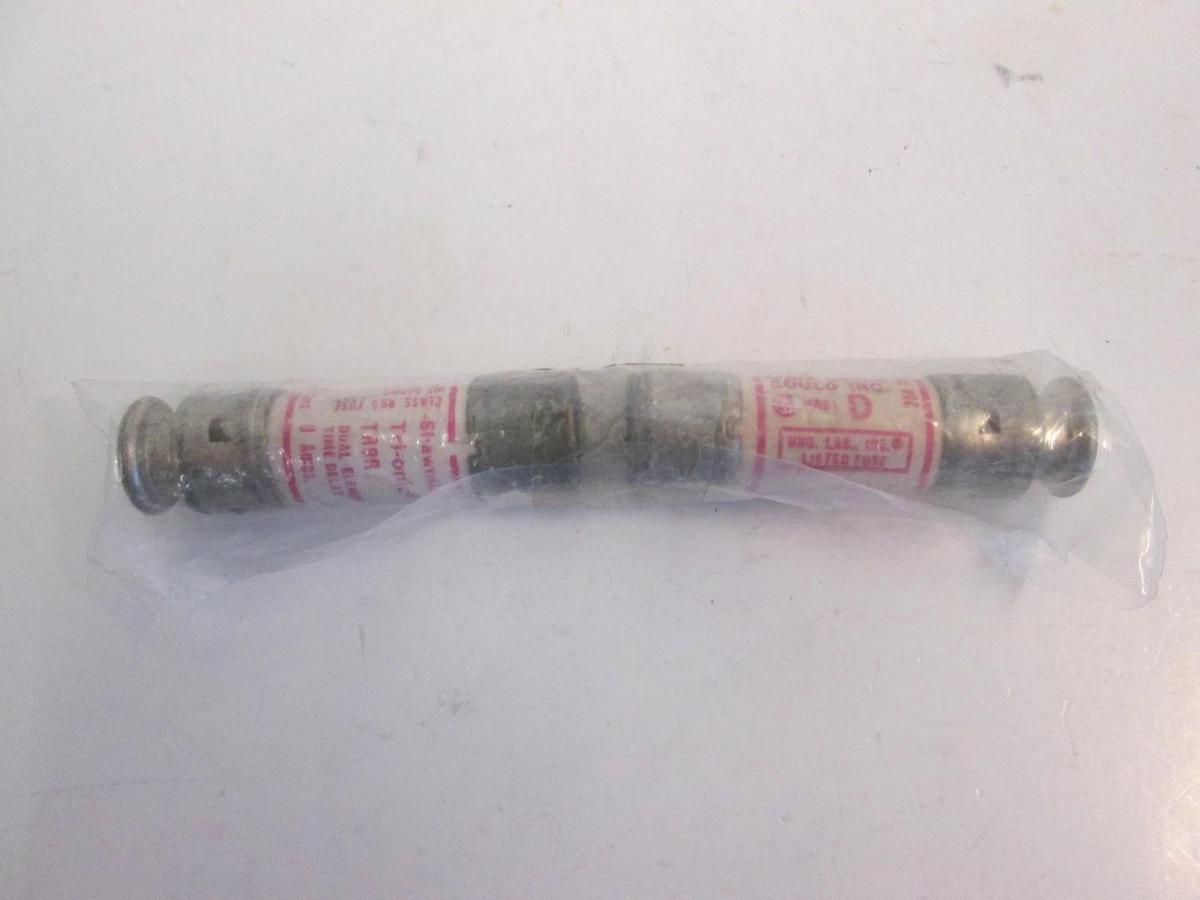 Shawmut Tri-onic Dual Element Time Delay Fuse TR8R, 6A, Lot of 2