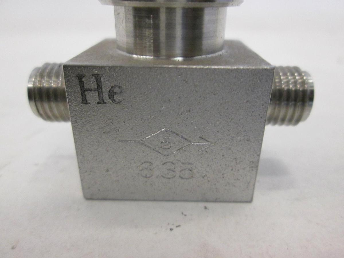 Used Fujikin, O.P. 3.5-7kgf/cm2G Pneumatic Valve, N.O, Used