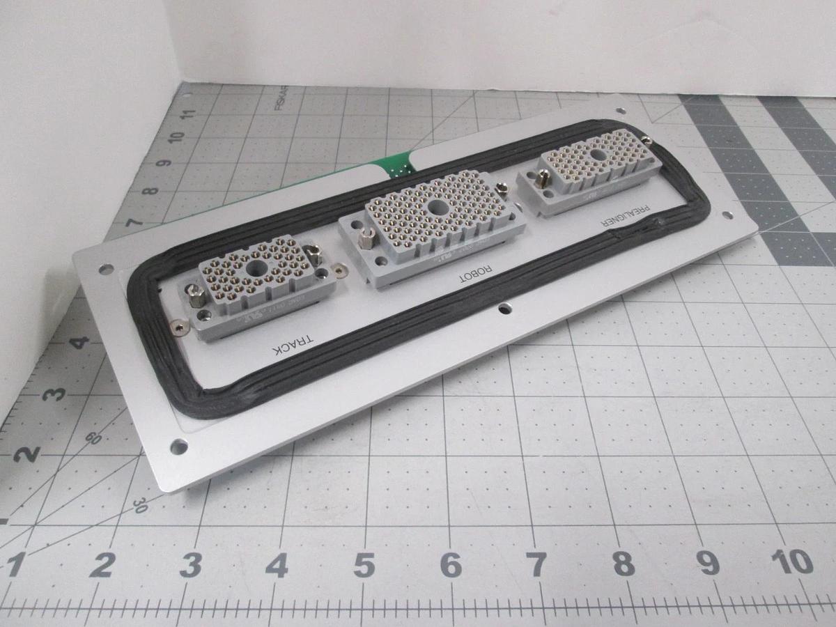 Genmark Automation, 950222011 w/ PCB, Breakout Bulkhead Panel, Brushless, New
