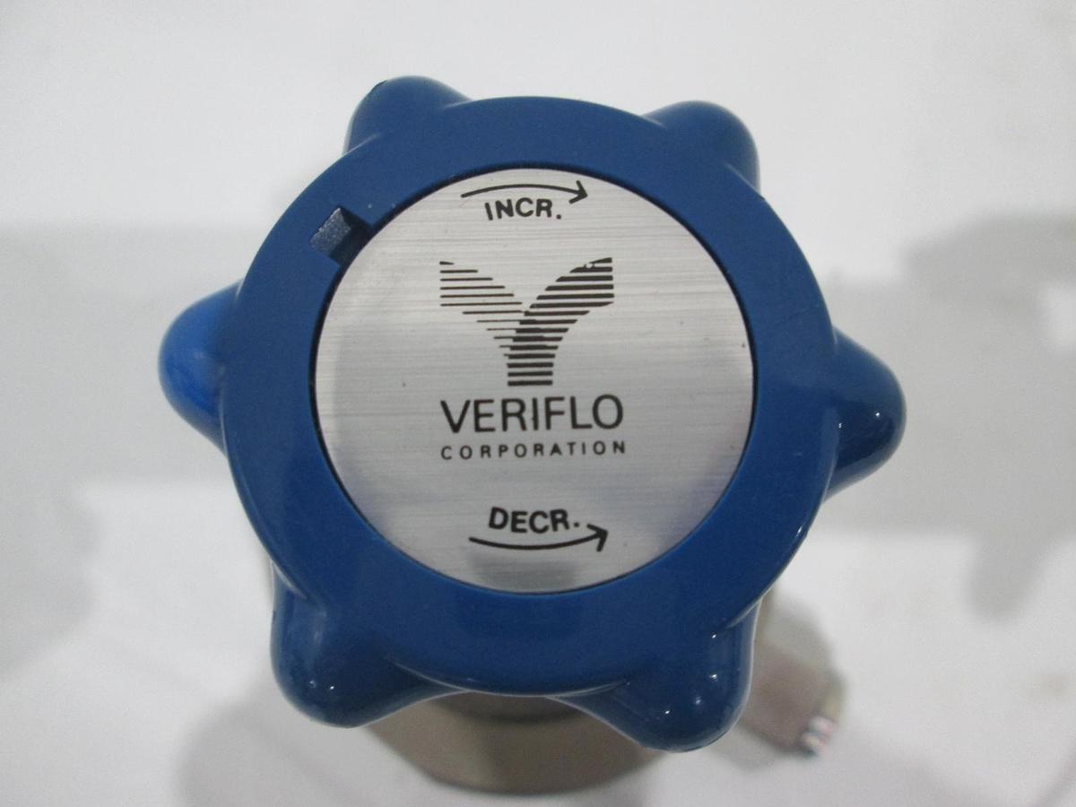 Used Veriflo, Gas Regulator SQ420E502PFS8FM, 1/2" MVCR and FVCR Connectors, Used