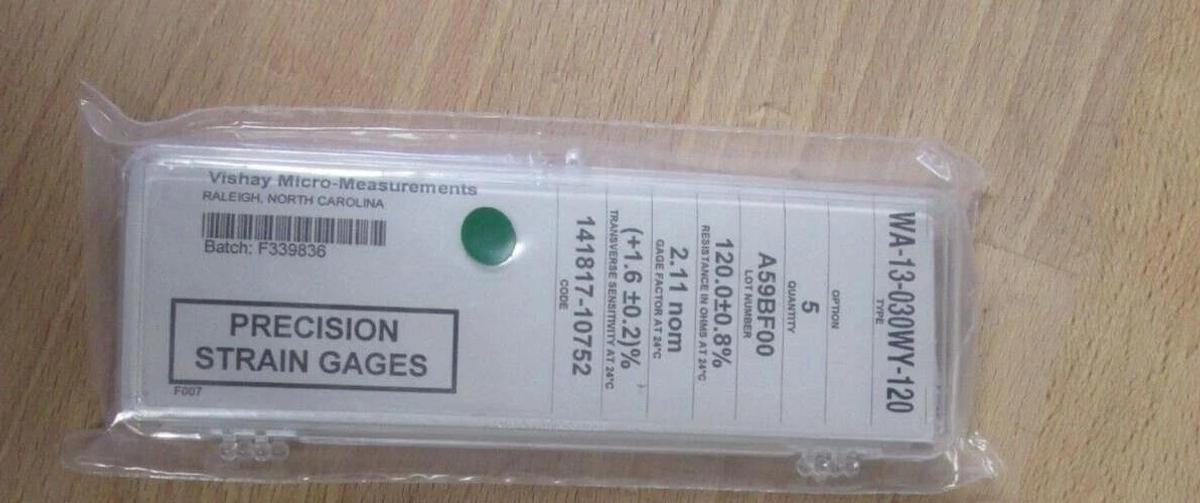 Micro Measurements WA-13-030WY-120 Strain Gage EA06125BZ350 5 New