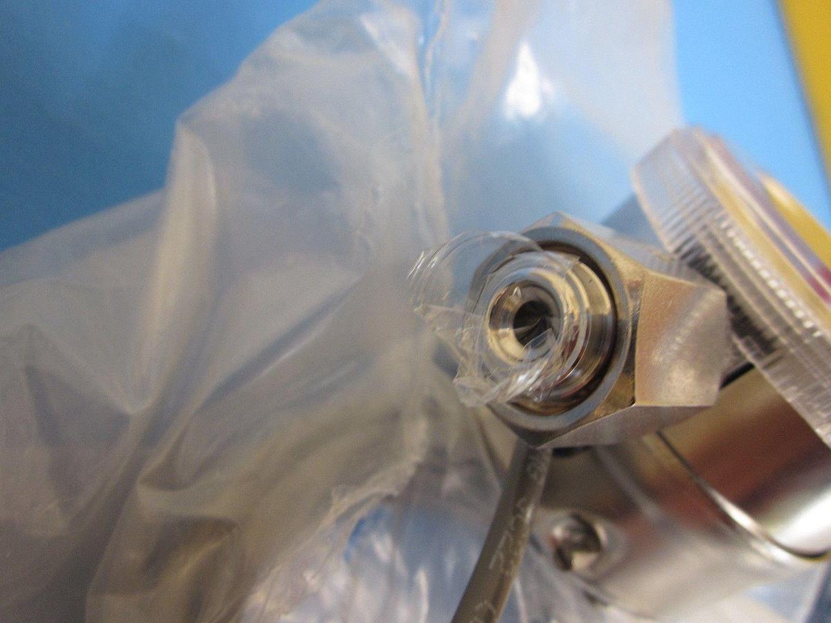 Used SPAN IPS 122 TYPE 1 High Purity Pressure Gauge w/ Indicating Pressure Switch