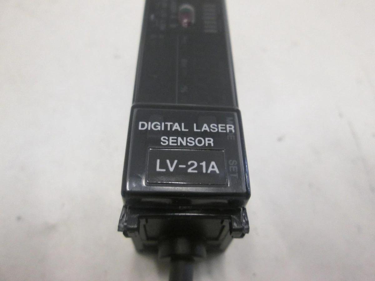 Used Keyence, LV-21A, Digital Laser Sensor, Used