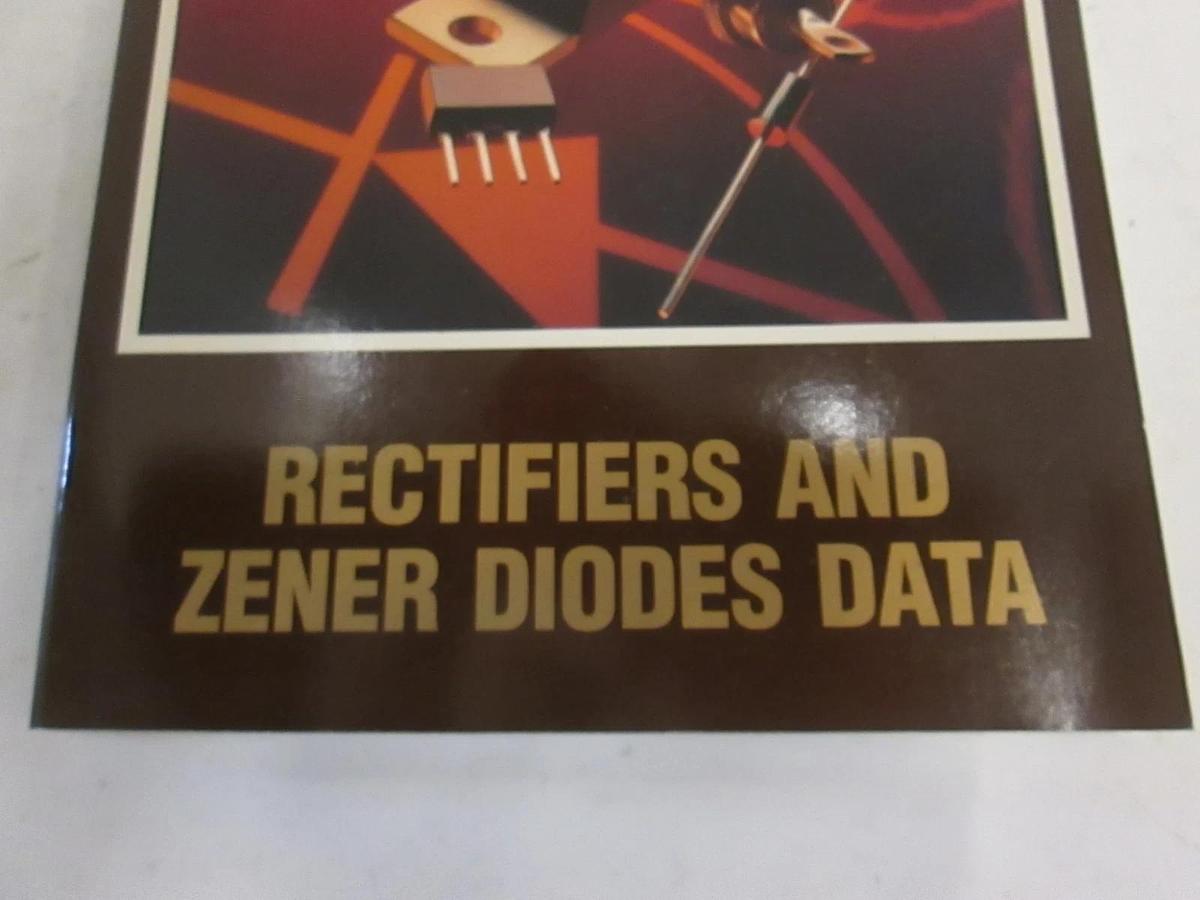 Used Motorola Rectifiers and Zener Diodes Data Book, Used