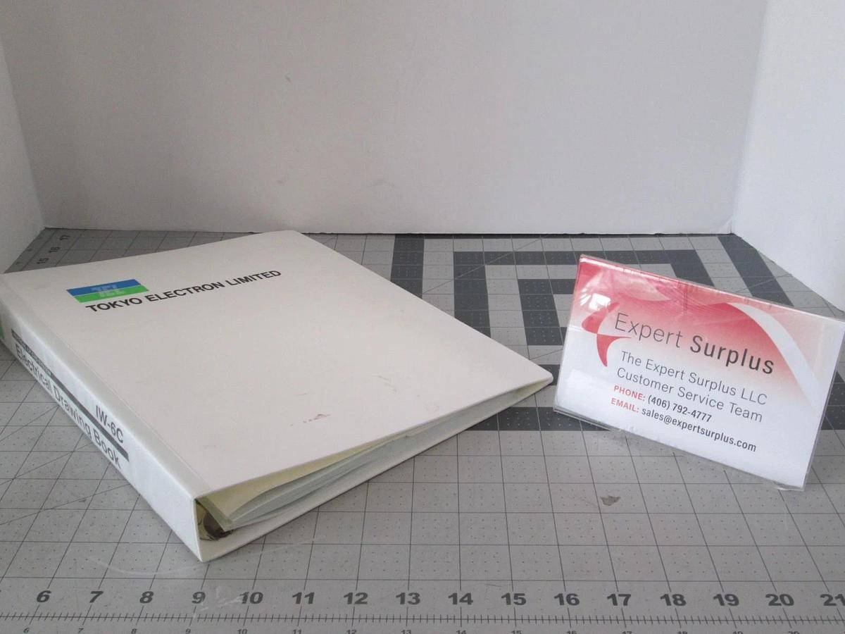 Used TEL Tokyo, IW-6C, Electrical Drawing Book, TEOS, Used
