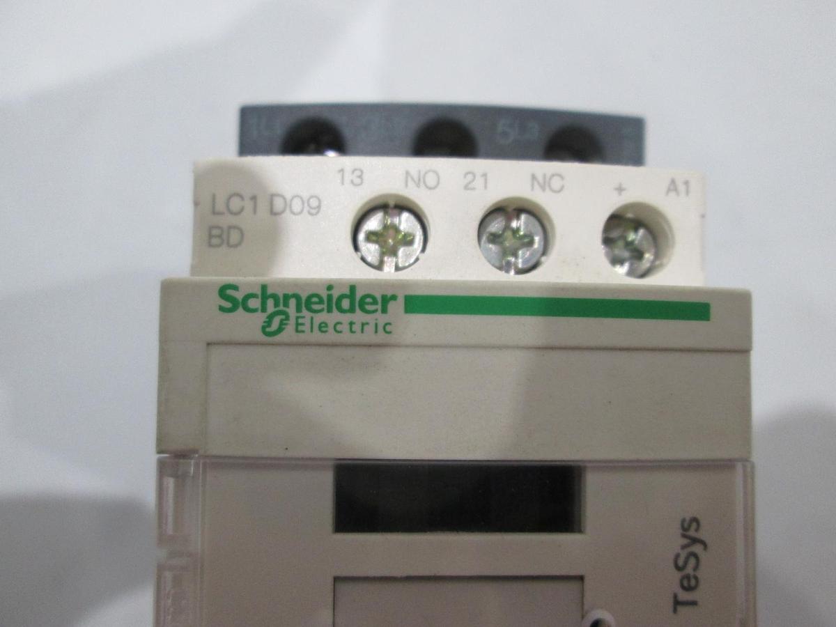 Used Schneider Electric, LC1 D09, TeSys Contactor, NWOB