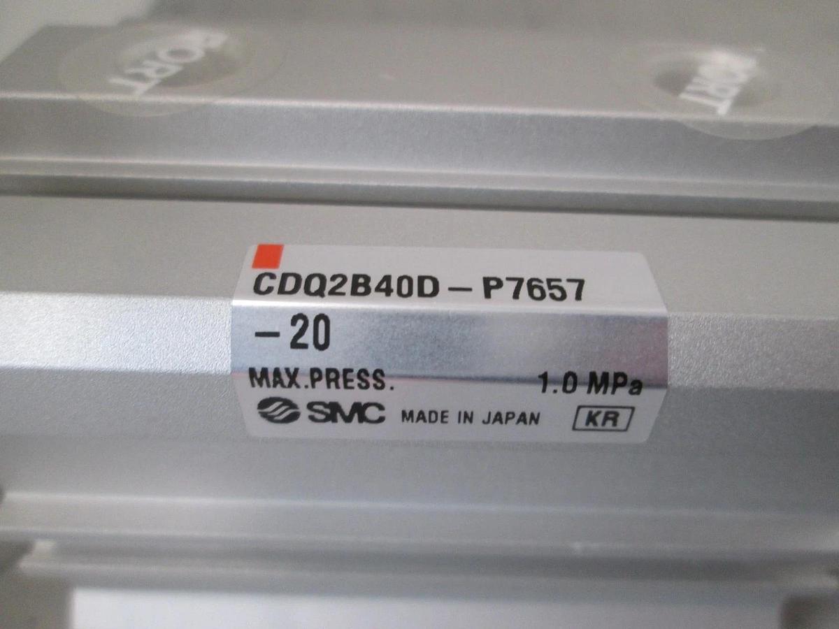 SMC, CDQ2B40D-P757-20, 16mm Shaft, Cylinder, New