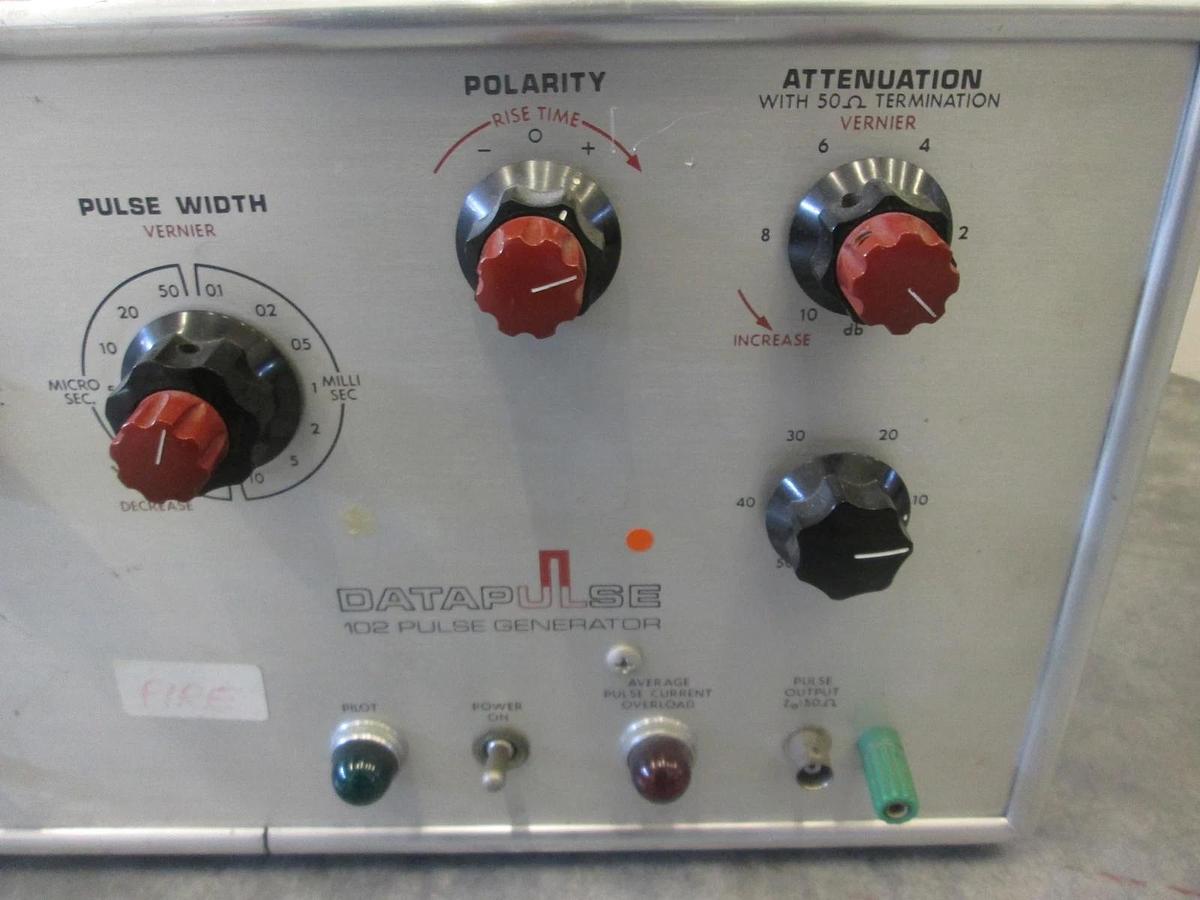 Used DataPulse, 102 Pulse Generator, 37000-011, 115VAC, Used