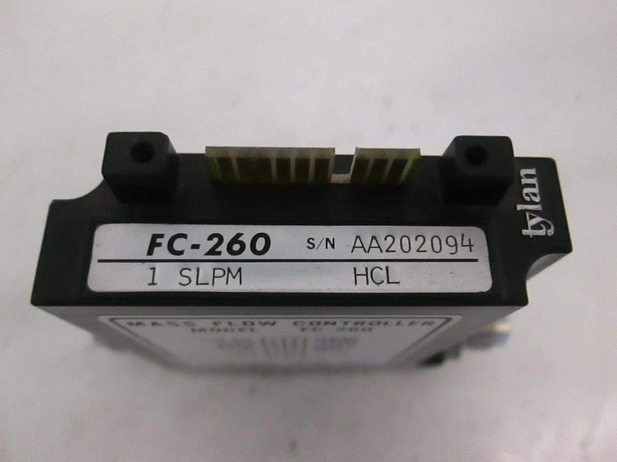 Used Tylan FC-260, Mass Flow Controller MFC, HCL, 1 SLPM, Used
