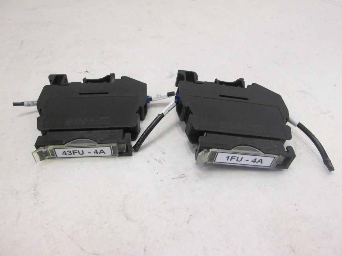 Used Phoenix Contact, Type USIG, Terminal Fuse Block, 4A, Used, Lot of 2