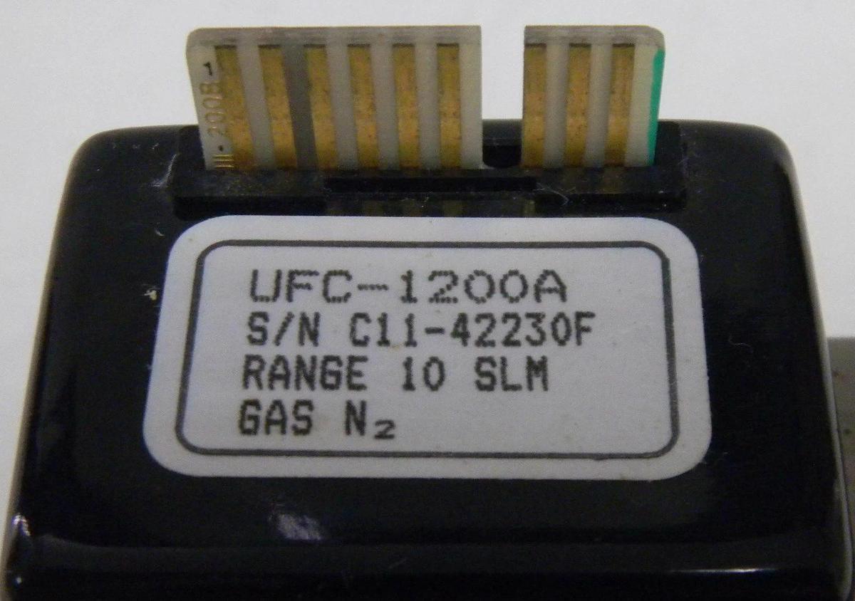 Used Unit UFC-1200A Mass Flow Controller, Gas- N2, Range- 10 SLM, Used