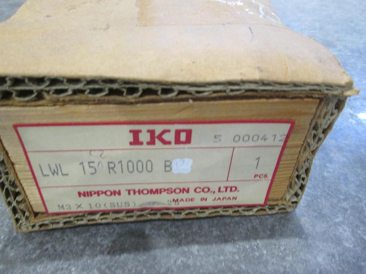 IKD, LWL 15R1000 B, Linear Bearing Rail Guide, New