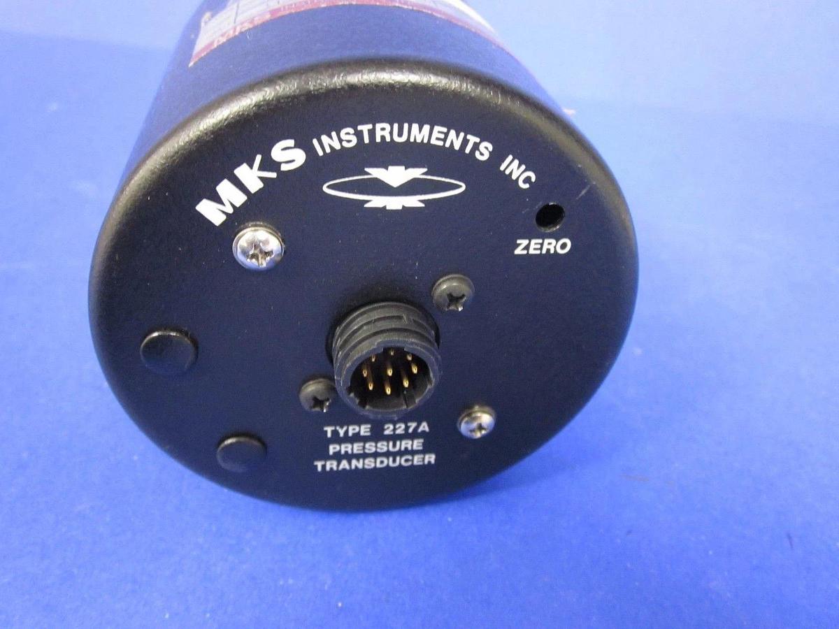 Used MKS 227AA-00001A Baratron Pressure Transducer,  1 TORR, Used