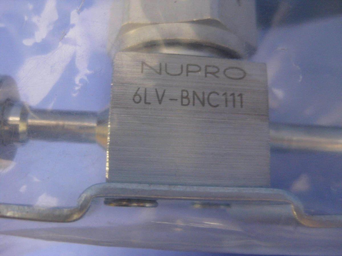 Used Nupro 6LV-BNC111 6LV-BNBW4, Shutoff Valve Assembly, 2 Station, 3 Ports, Rfrb