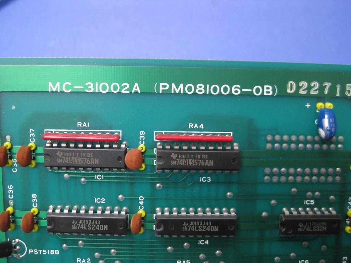 Used TEL Tokyo Electron MC-31002A PM081006-0B PCB