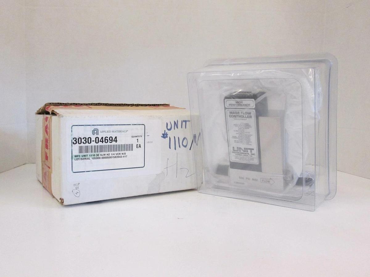 Used Unit UFC-1110 Mass Flow Controller MFC, H2, 30 SLM, 15 pin