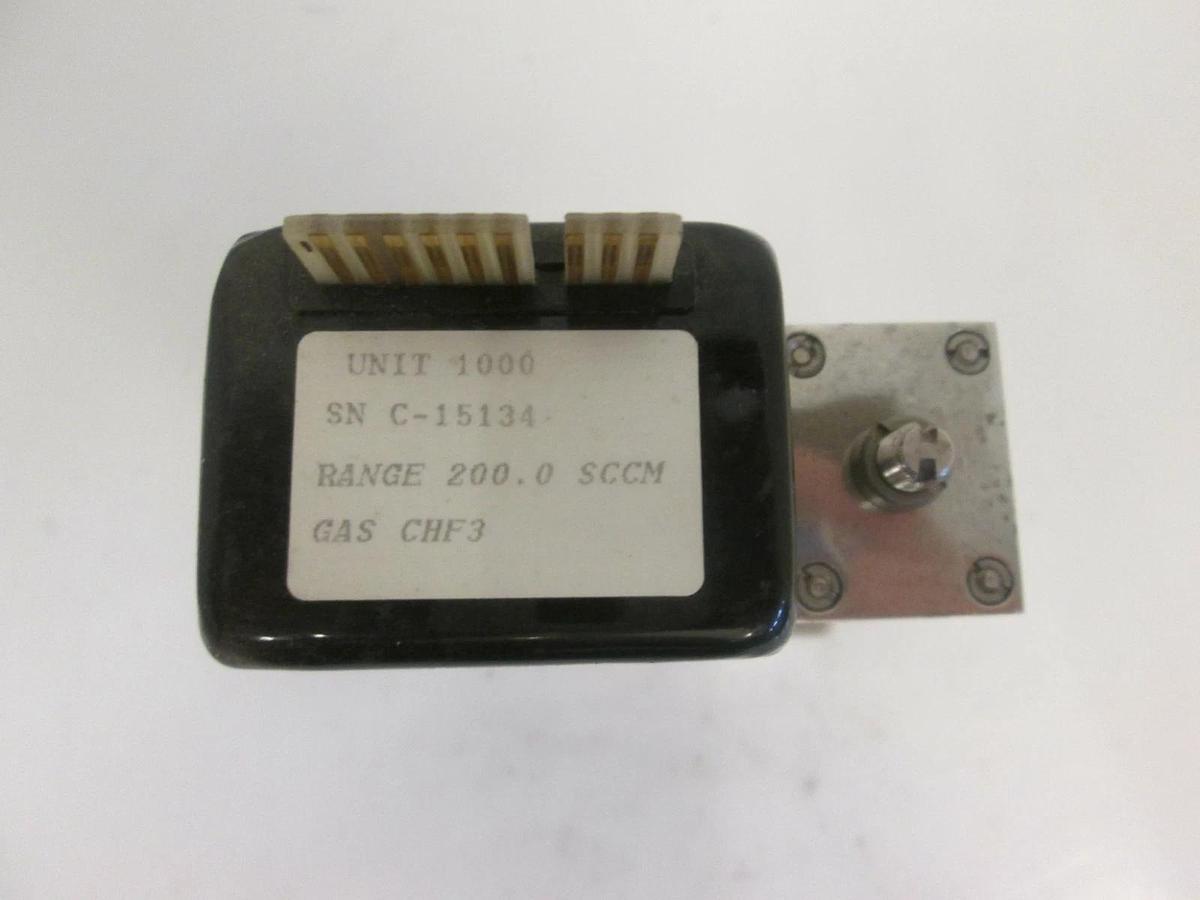 Used Unit UFC-1000, MFC, Mass Flow Controller, CHF3, 200 SCCM, Used