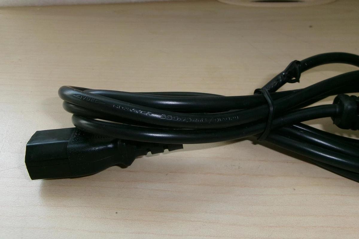 Used Qiaopu type E, power supply cord, angled head,16A 250V, new