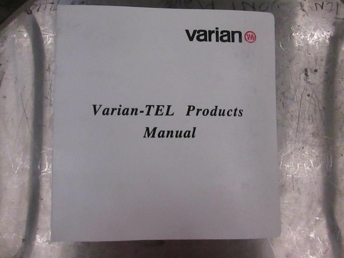 Used Varian-TEL HTO Vertical System Manual, Volume 1 B303120, Used