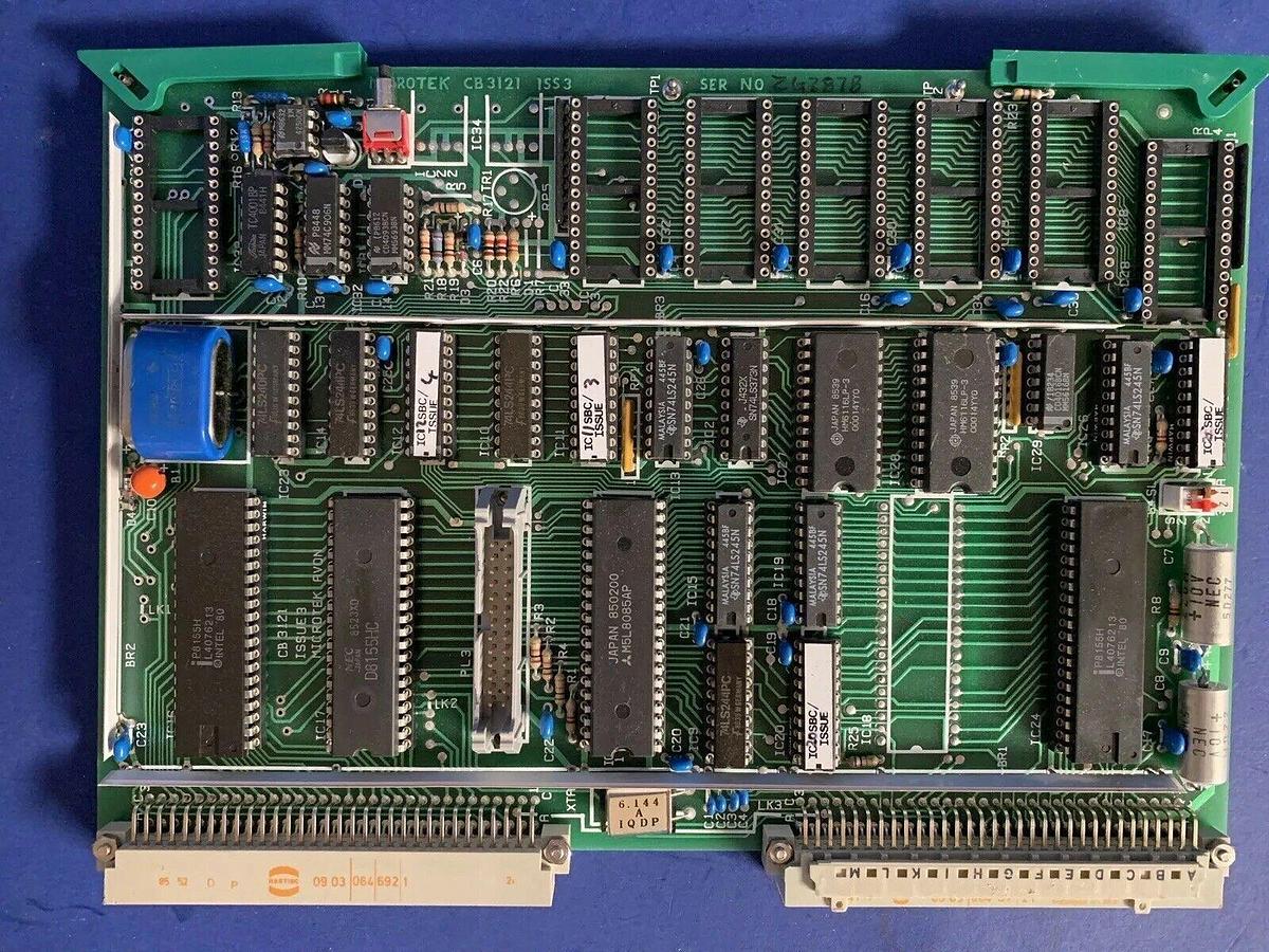 Used MICROTEK CB3121 ISS 3 PCB Assembly, Used
