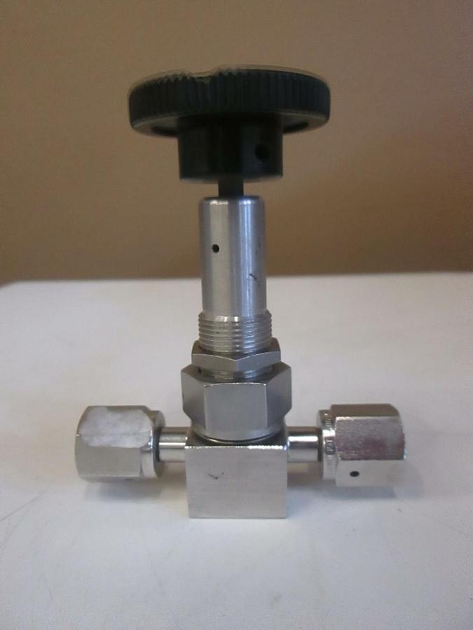 Used Nupro SS-4RBG-TW, 1/4" FVCR w/ Turn Valve, Used