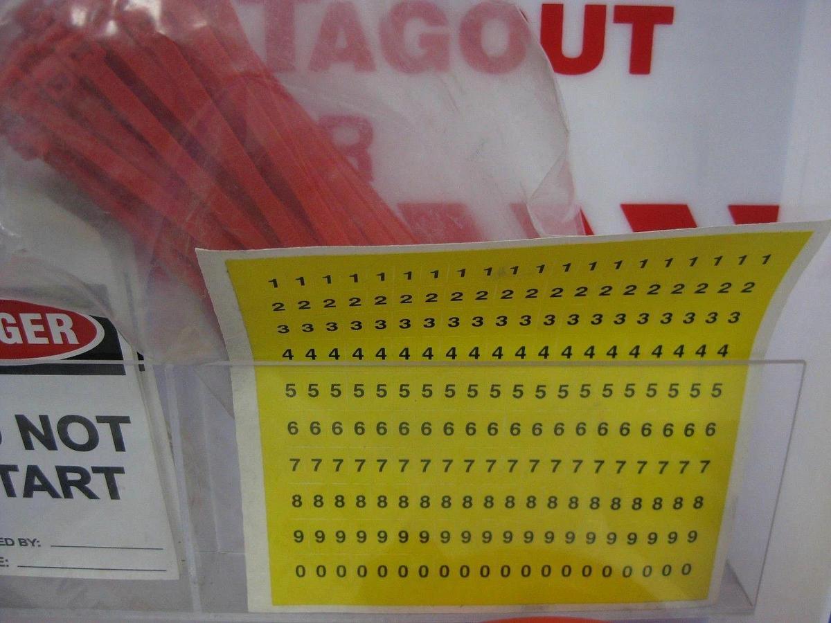 Used Safety Lockout/Tagout Center, Used