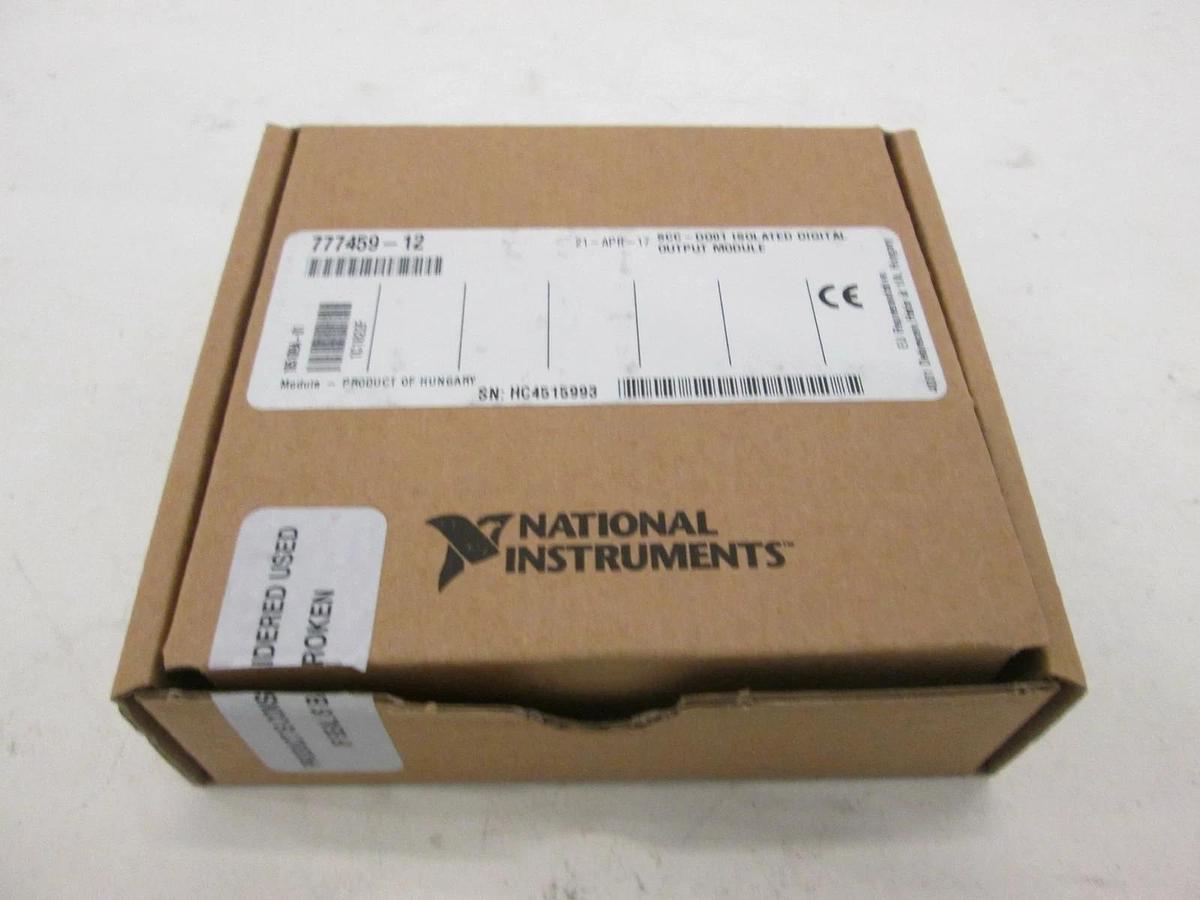 National Instrument, 777459-12, SCC-DO01 Isolated Digital Output Module, New