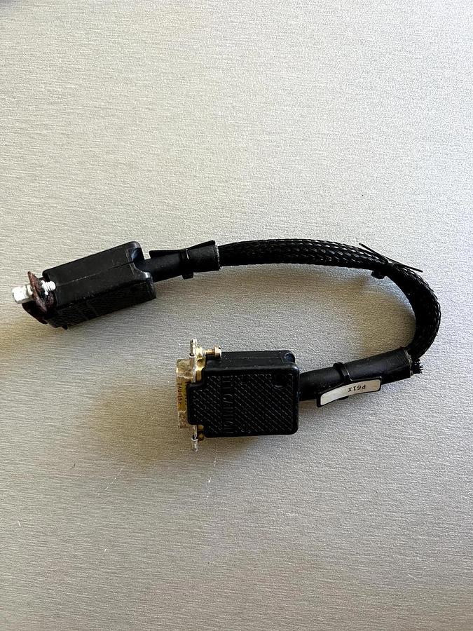 Used P/N 168460-001 Harness Assy, WFRCTR/Flat Finder Power 1/0, Used