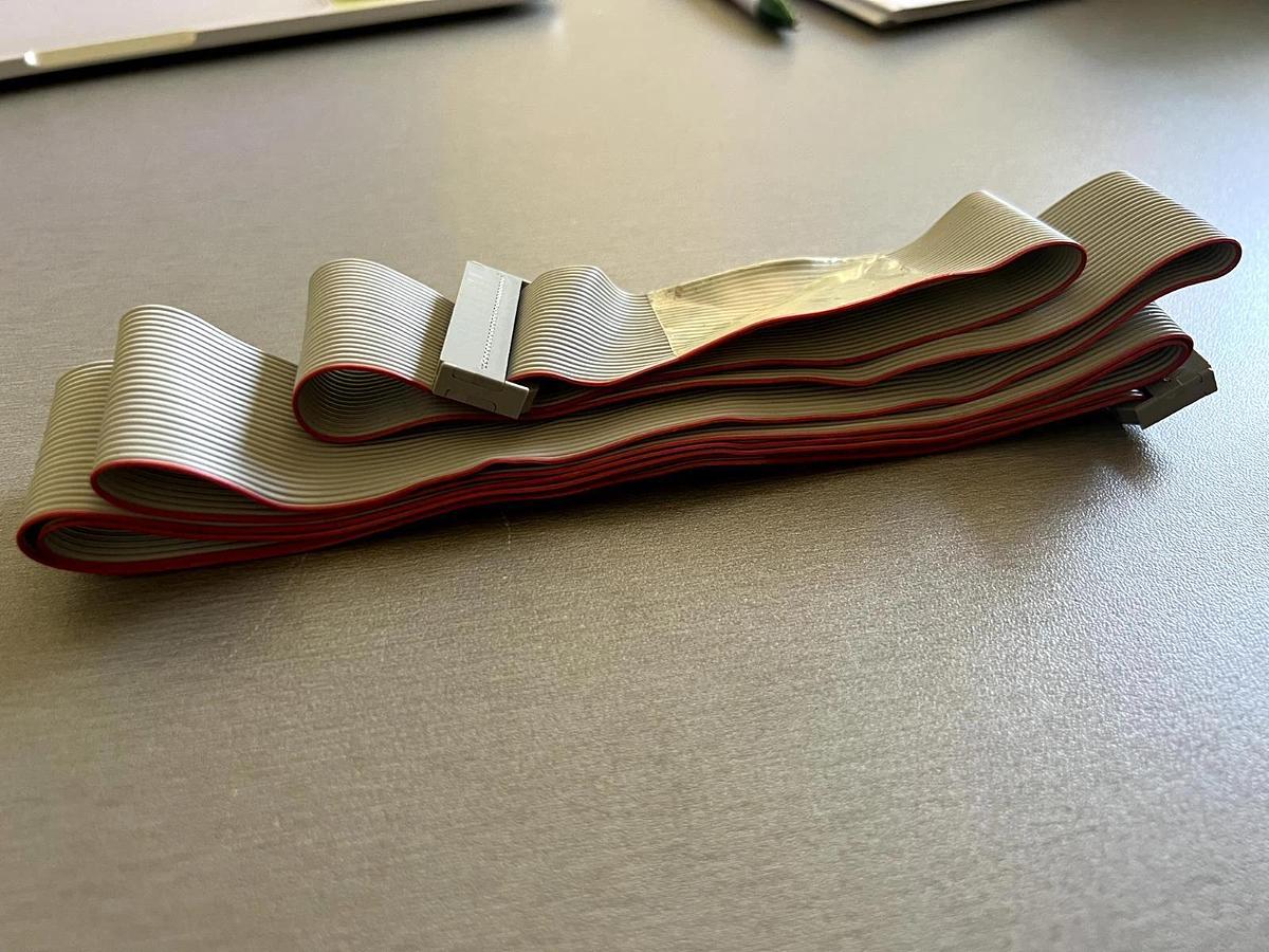 Used SVG VTR Ribbon Cable P/N 601339-01 REV-P4 ASSY HRNS GAS I/R 26 PIN, Used