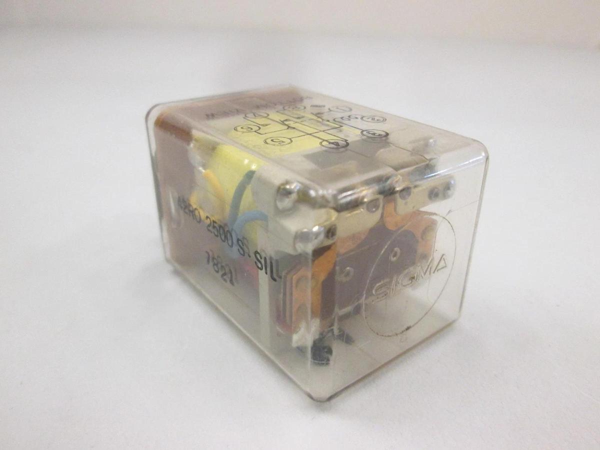 Used SIGMA, 42RO 2500 S-SIL, Relay, Used